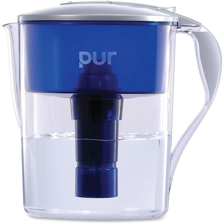 Pur 40 Gal Pitcher, LED, 11.25"x10.63"x6.75", Blue/Gray HWLCR1100C